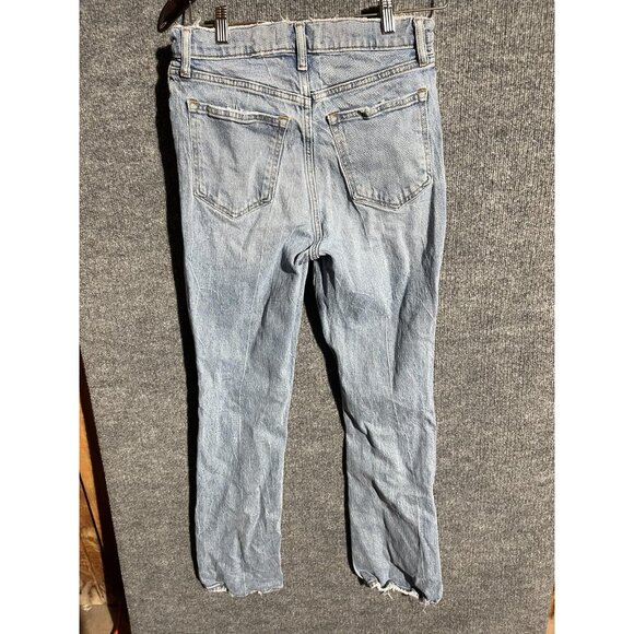 Abercrombie & Fitch The 70s Vintage Flare Jeans Womens 8 Light Wash Denim - Picture 2 of 7